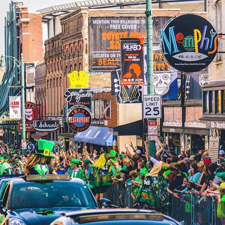 Silky O'Sullivans St. Patrick's Day Parade - Beale Street