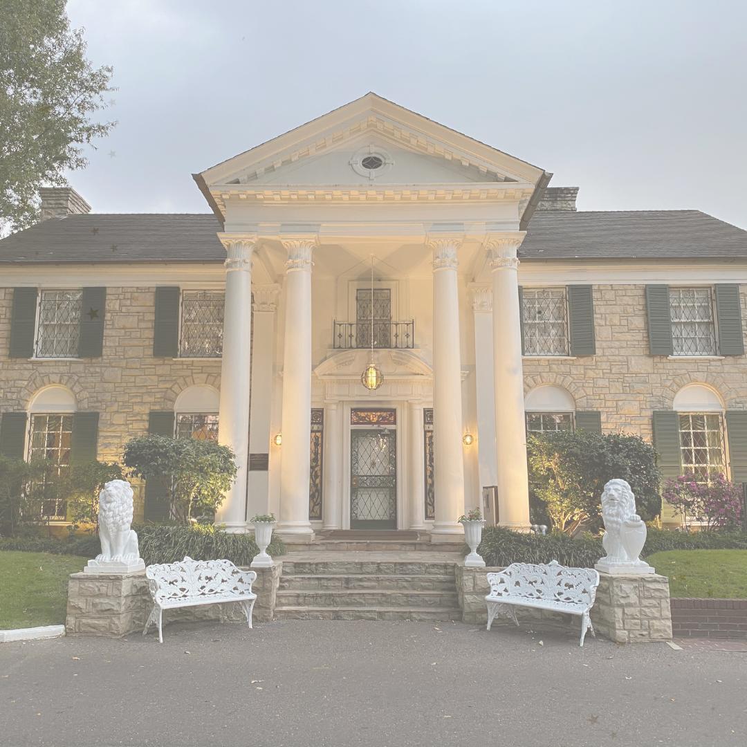 Graceland Anniversary Celebration 1080 X 1080 Px | The Guest House at Graceland | The Guest House at Graceland Front of Graceland Mansion