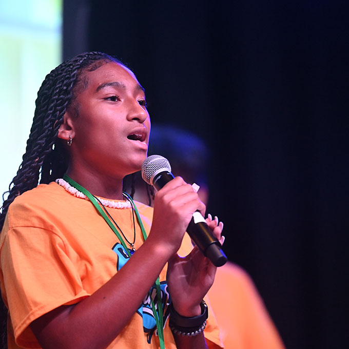 Graceland Performing Arts Camp Girl Singing | The Guest House at Graceland Graceland Performing Arts Camp Girl Singing