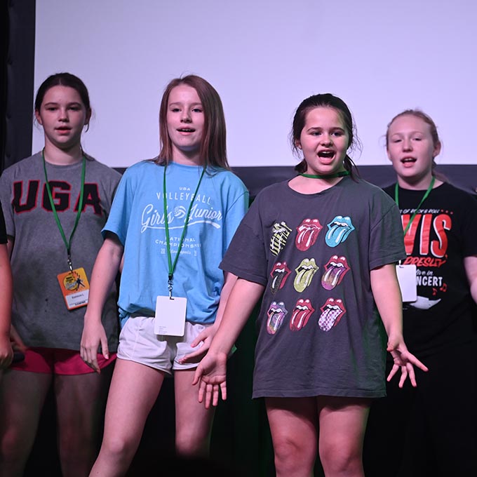 Graceland Performing Arts Camp Girls Performing | The Guest House at Graceland Graceland Performing Arts Camp Girls Performing
