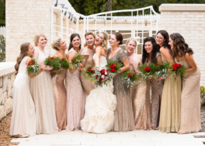 | The Guest House at Graceland Guest House Graceland Wedding Ceremony Bridal Party