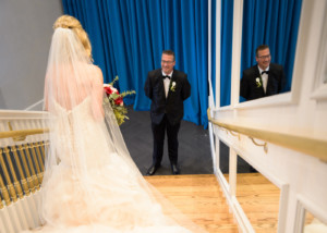 | The Guest House at Graceland Guest House Graceland Wedding Couple Stairs